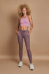 Siena High Waisted Joggers in Passion Plum
