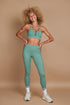 LuxFit Pale Green Leggings