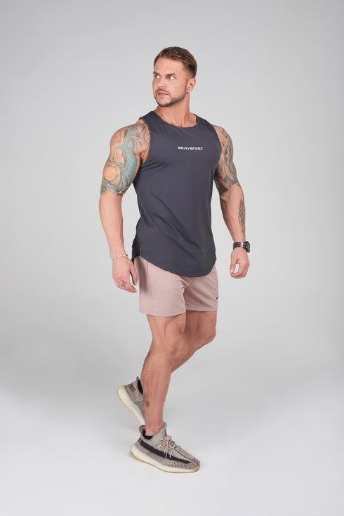 0126. Optima Shorts / Pale Mauve