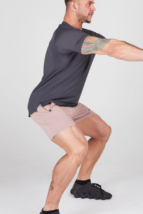 0126. Optima Shorts / Pale Mauve