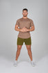 0125. Flex Pro T-Shirt / Pale Brown