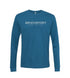 Suede Core Long Sleeve Crew - Blue