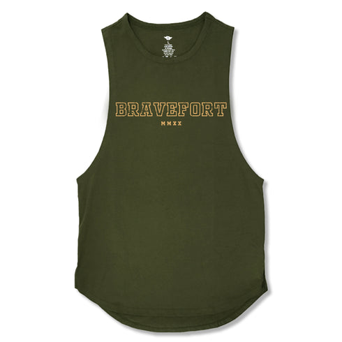 0804. Modal Core Cut-Off Tank / Olive