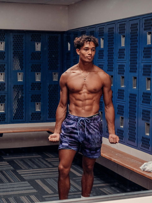 Mesh Liner Shorts 5'' / Purple