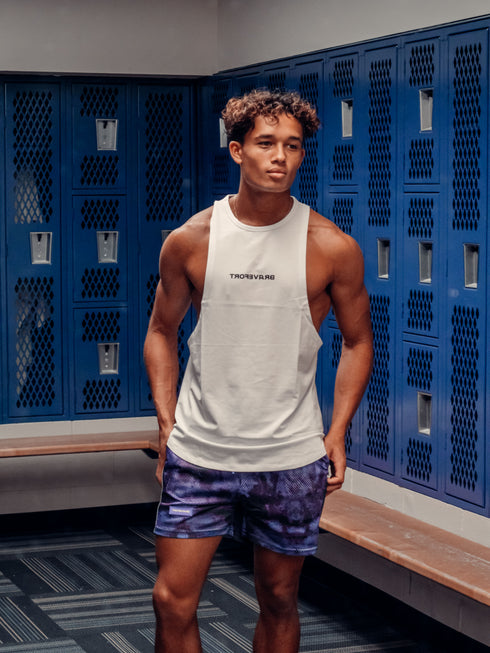 Mesh Liner Shorts 5'' / Purple