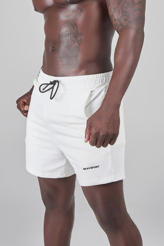 0126. Optima Shorts / White