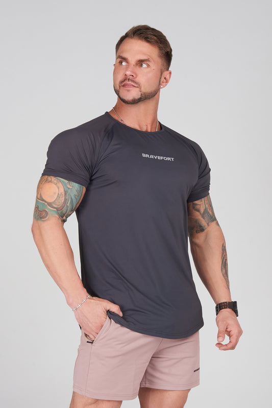 0125. Flex Pro T-Shirt / Charcoal